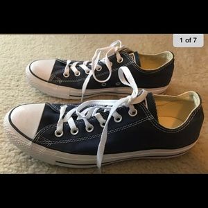 Size 10 (Women’s) Navy Converse